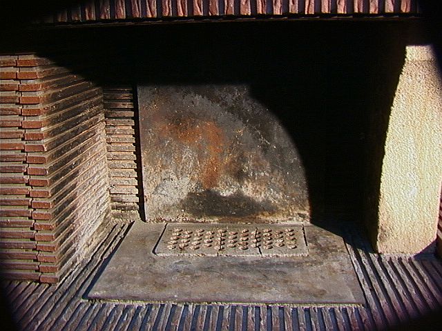 Offener Le Droff Kamin mit Turboflamm