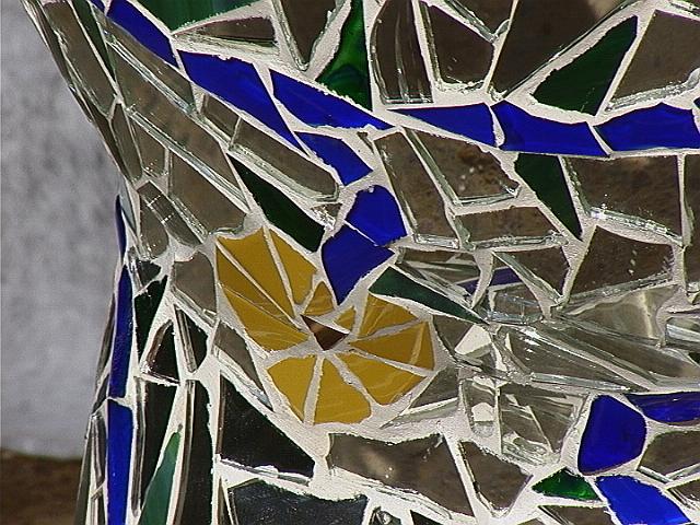 Ein einmaliges Kunstwerk: Mosaik-WC